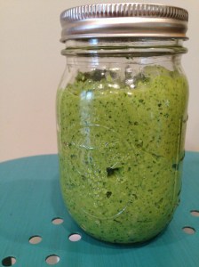 Pasta-ready pesto